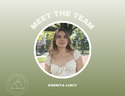 Meet the Team: Kseniya Lukiy